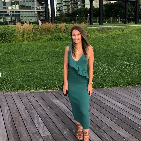 Zara | Dresses | Zara Ruffle Dress | Poshmark